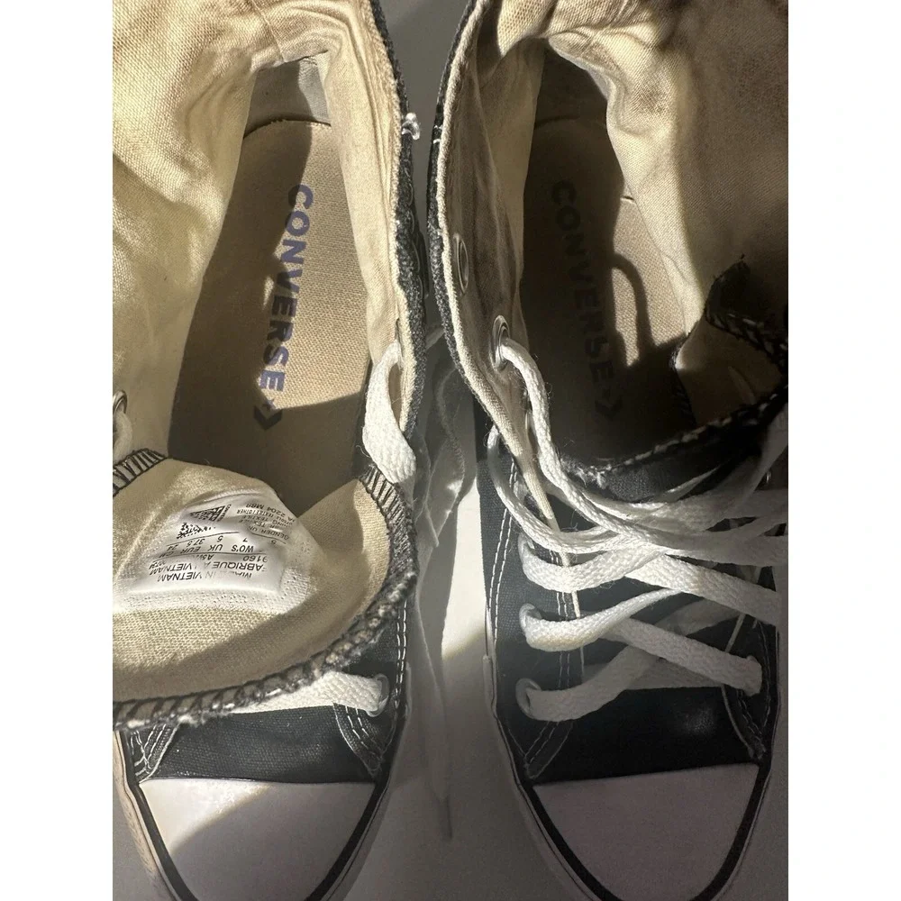 Converse Chuck Taylor All Star Canvas High Tops Unisex SIZE M5 W7 - Picture 11 of 12